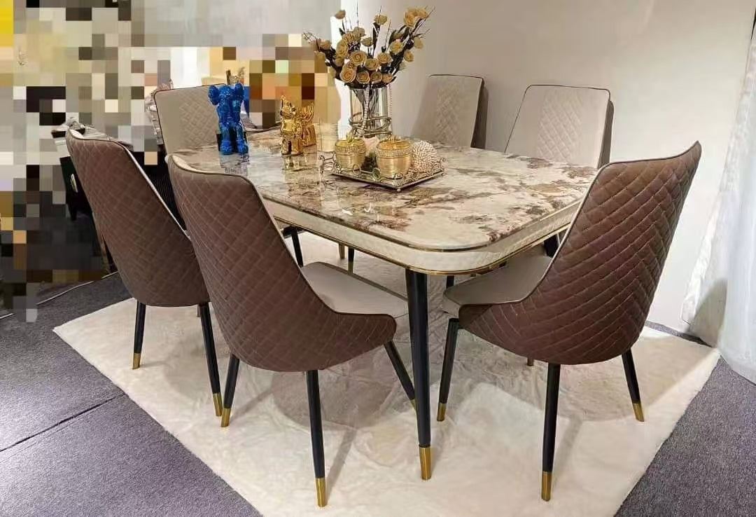 Comfort castle 6 seater dining table set DT373