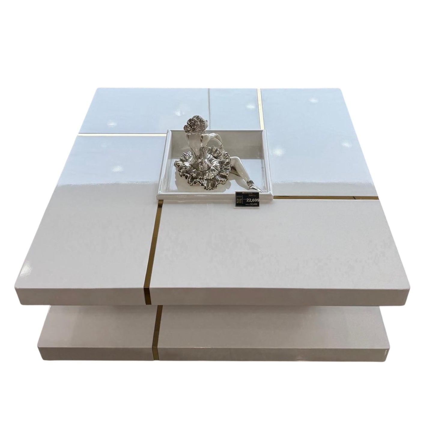 TP357 white coffee table