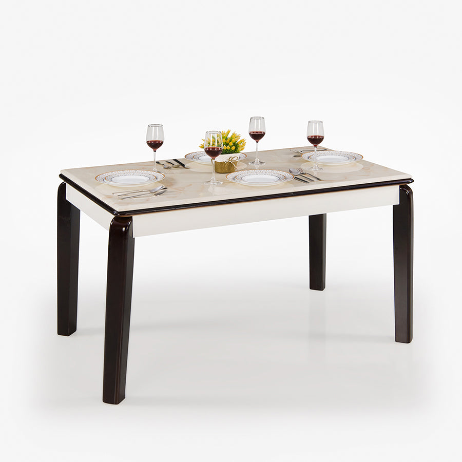 Chic chateau olive dining table with 4 chairs