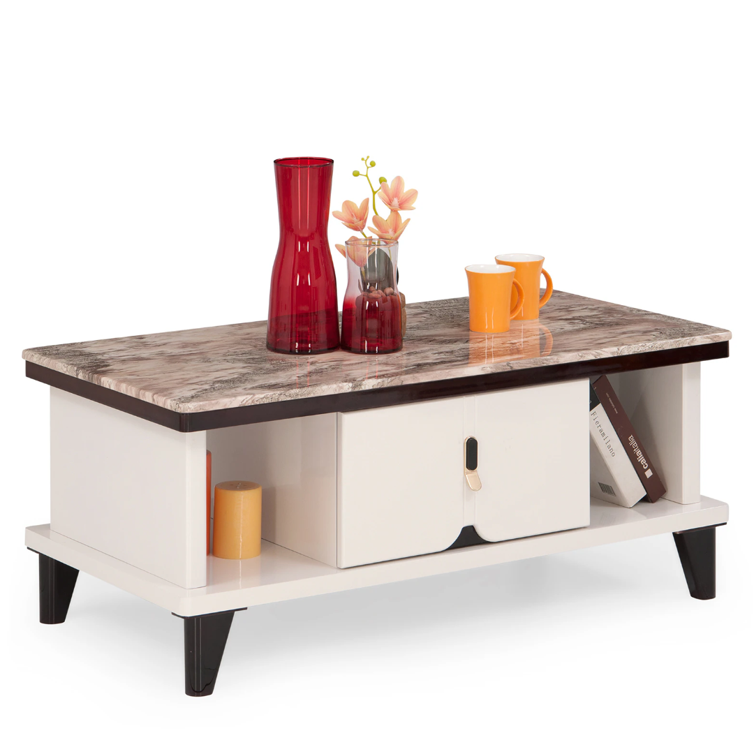 5Sides Lyon marble top center table