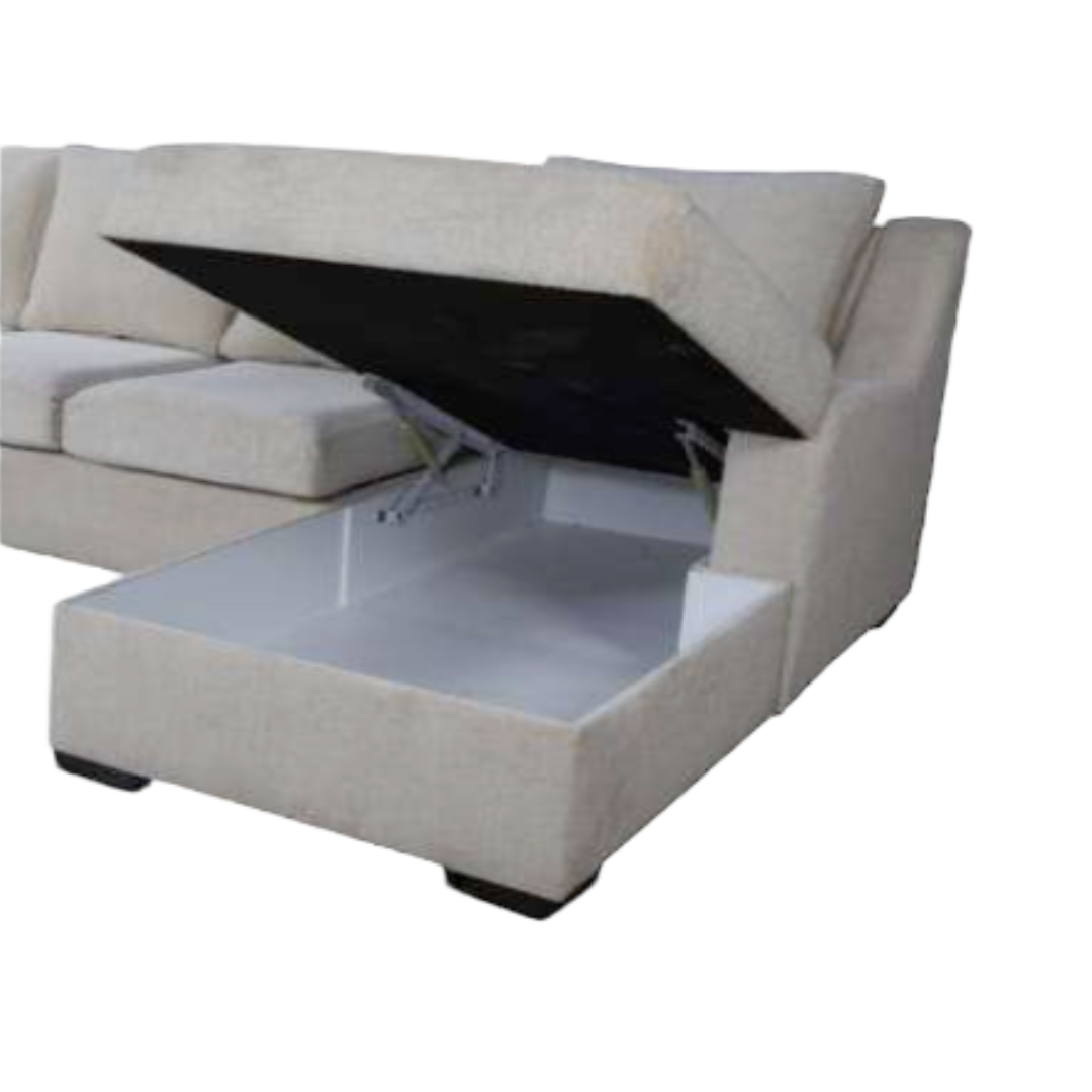 Chic chateau amos storage Cornor sofa set Lounger