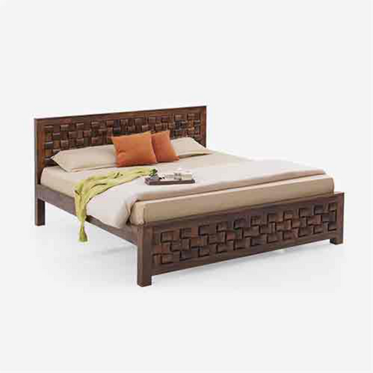 Vastukala brick wooden cot