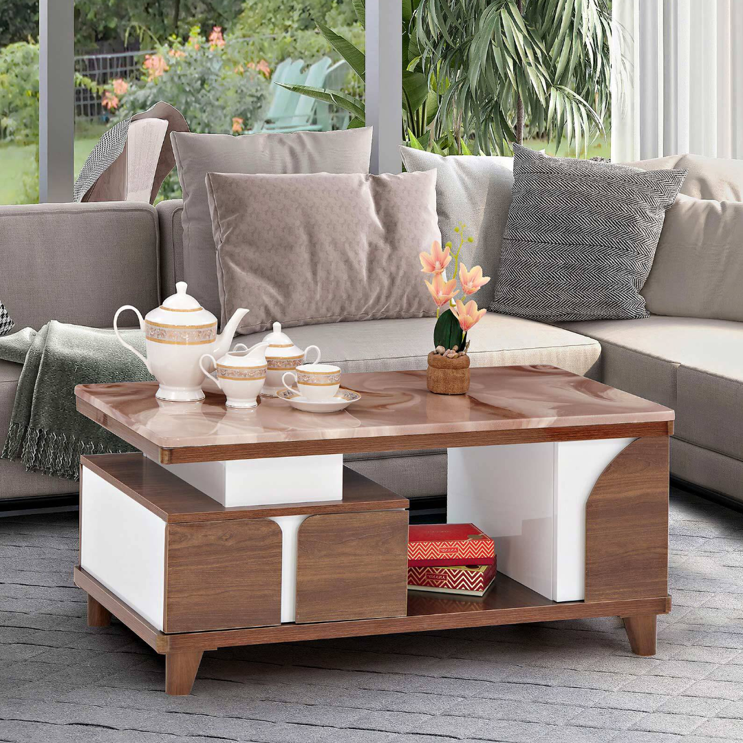 5Sides Sydney marble top center table