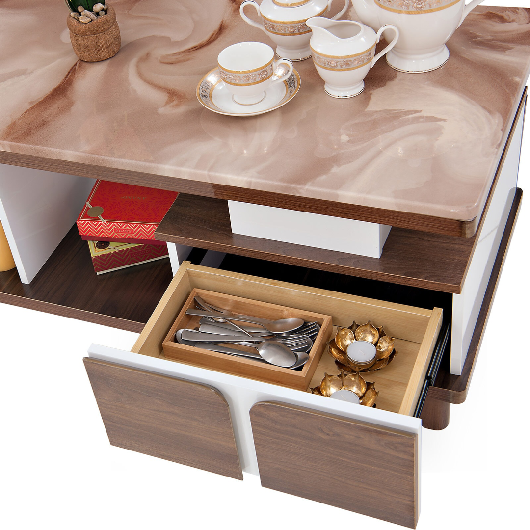 5Sides Sydney marble top center table