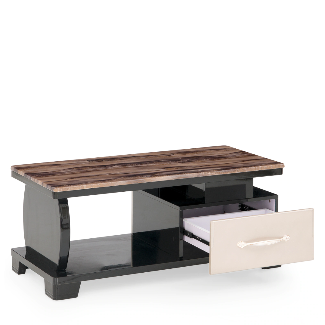 5 Sides Bristol marble top center table