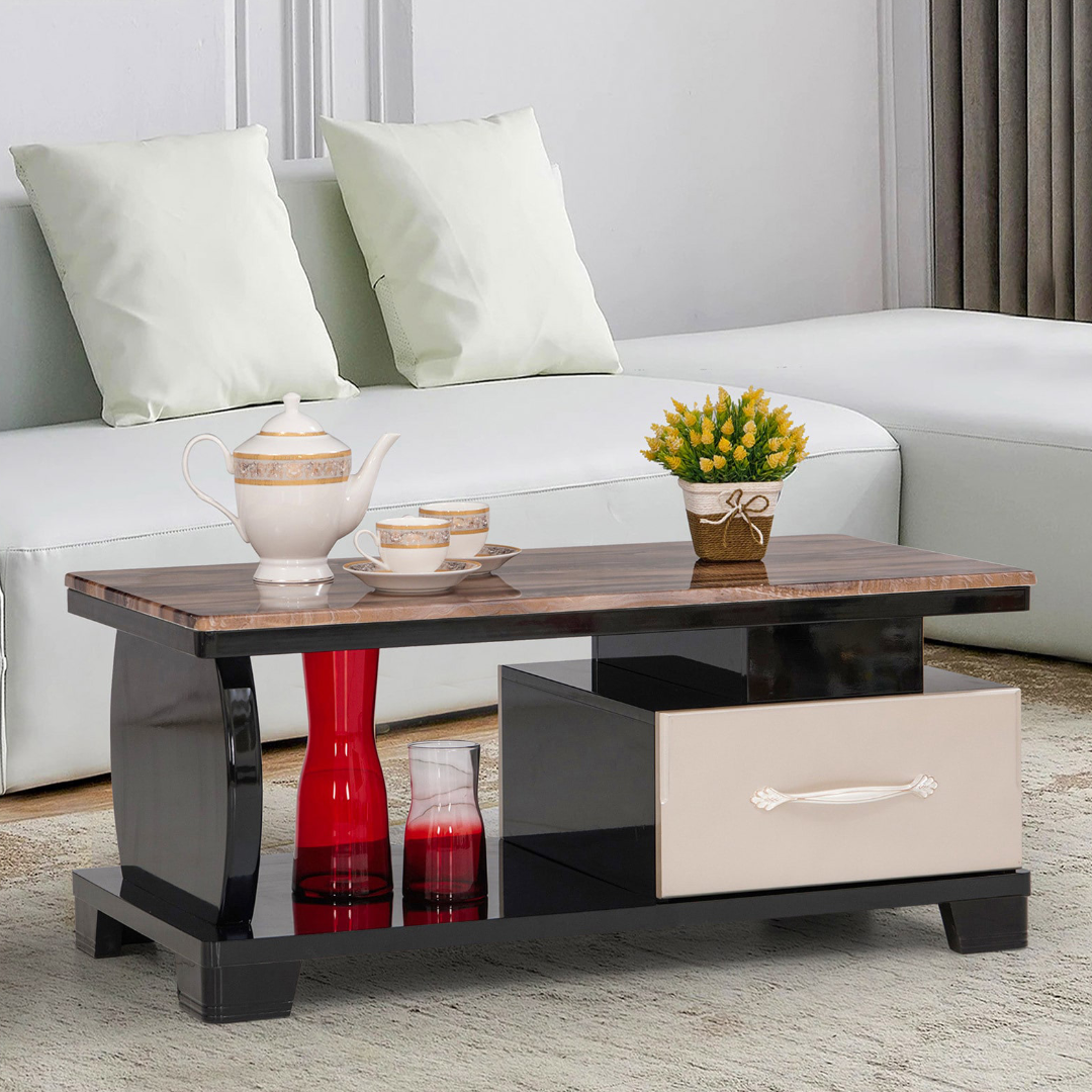 5 Sides Bristol marble top center table