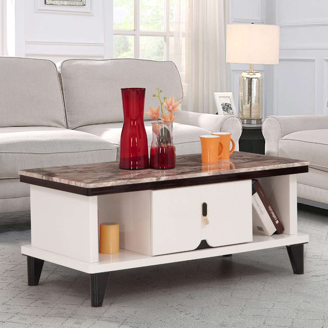 5Sides Lyon marble top center table