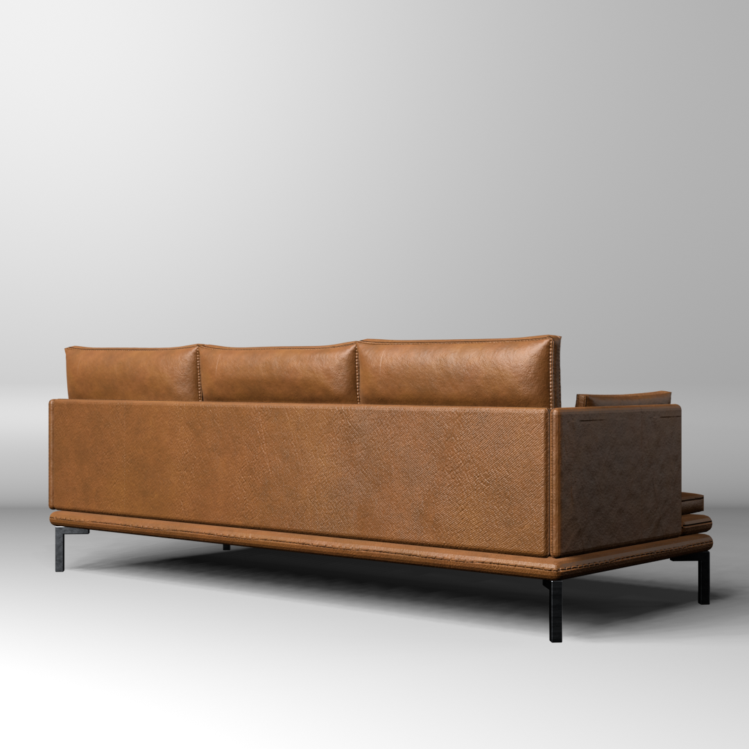 5Sides leather couch