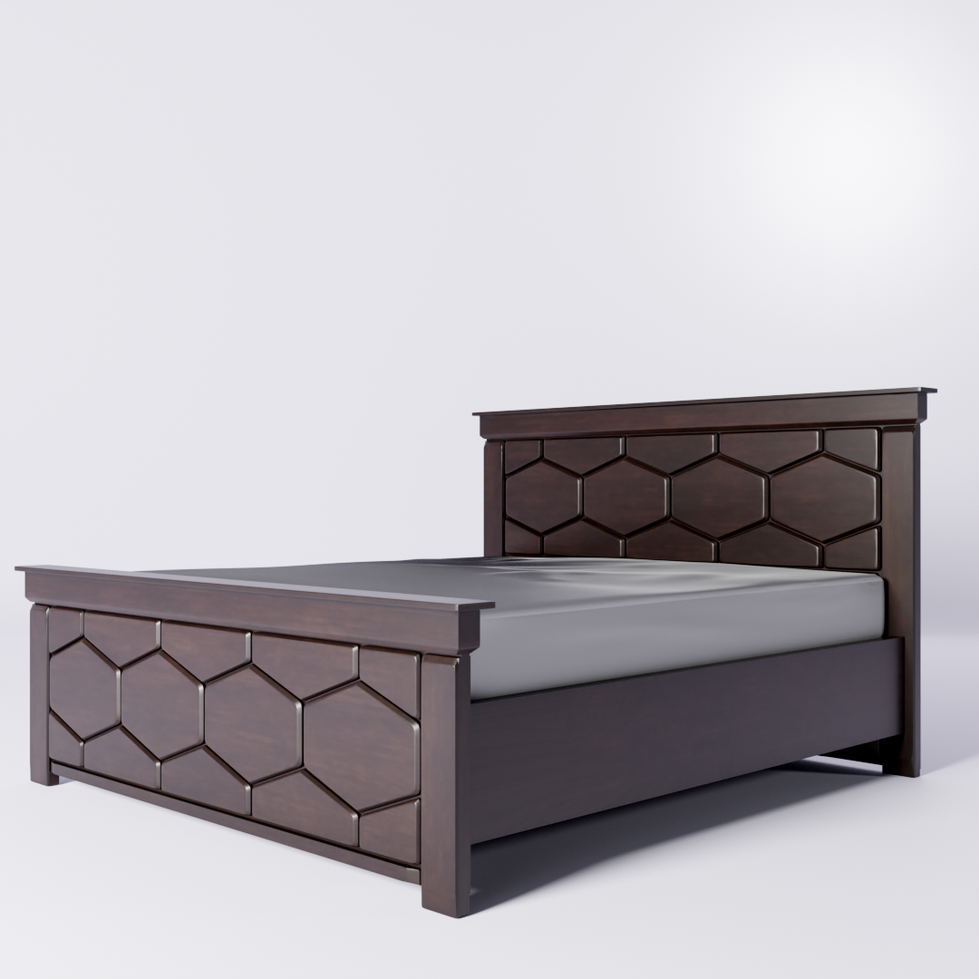 STOLID WOODEN COT LC02