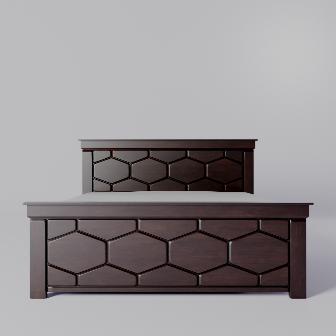 STOLID WOODEN COT LC02