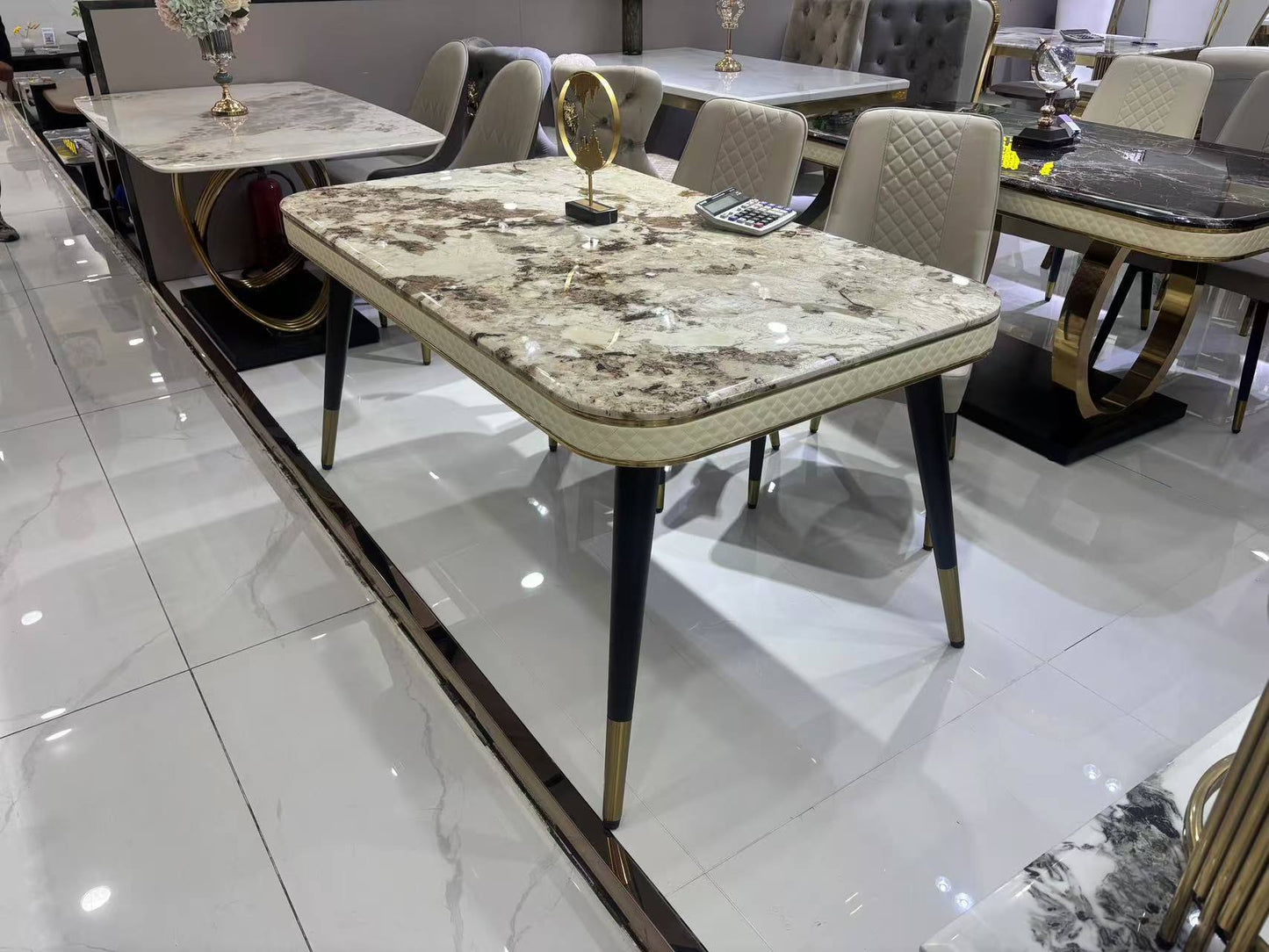 Comfort castle 6 seater dining table set DT373