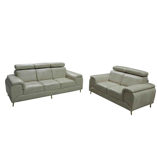 5sides Italian leather sofa set
