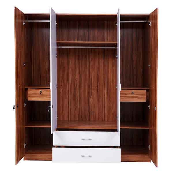 Chic Chateau 4 door Norway wooden wardrobe