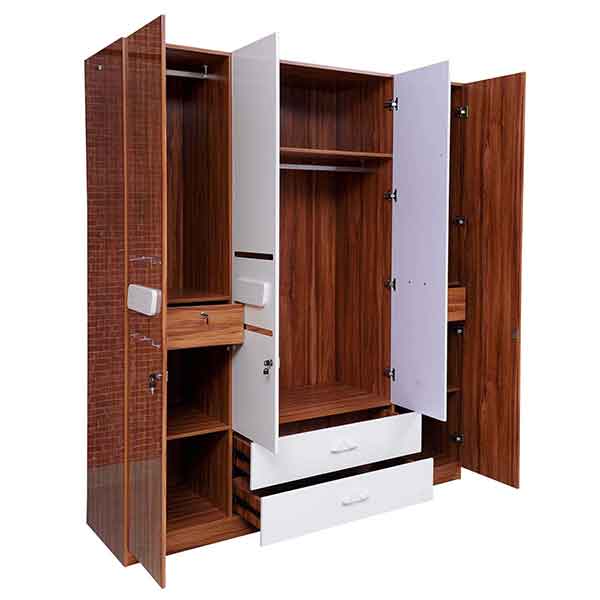 Chic Chateau 4 door Norway wooden wardrobe