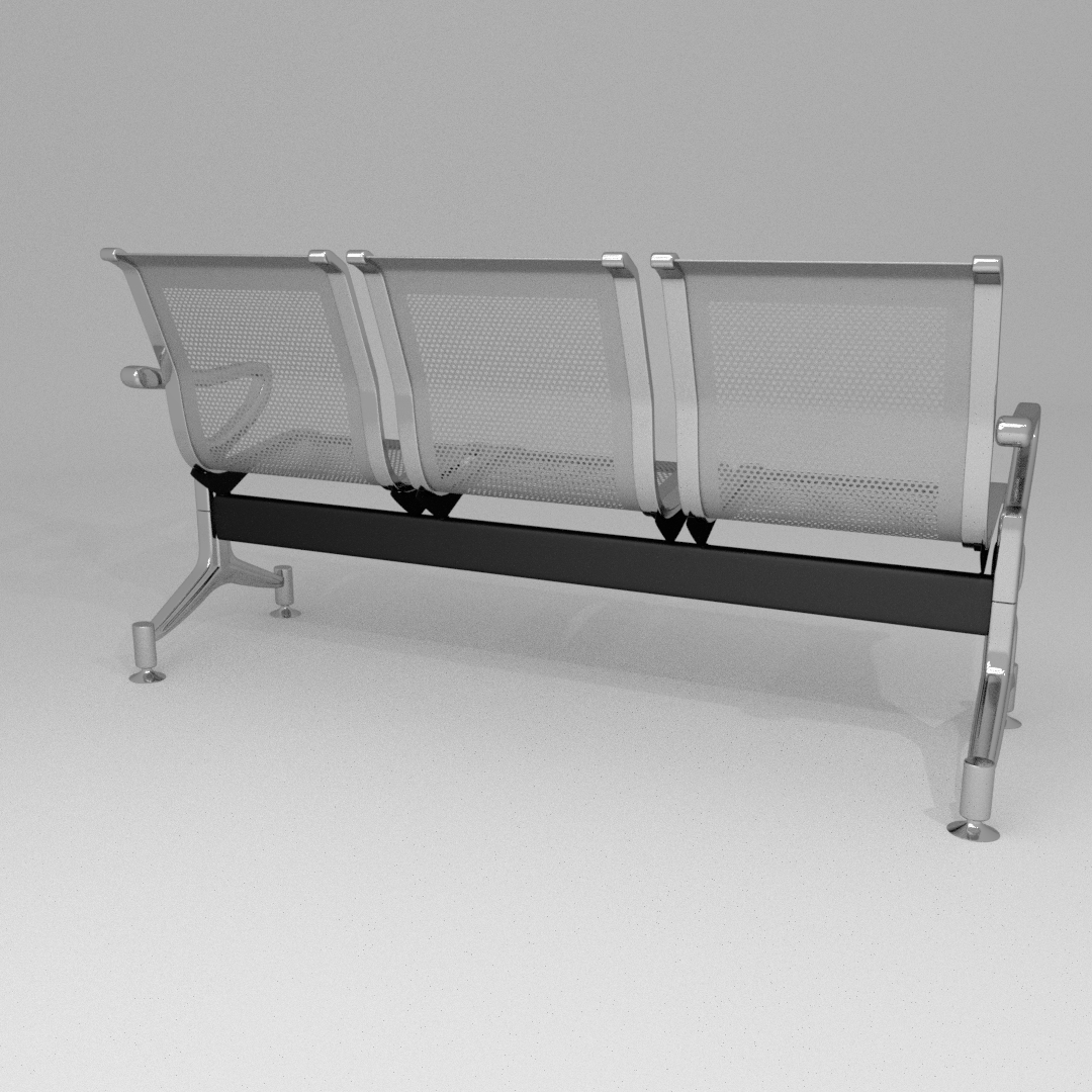 airport visitor bench