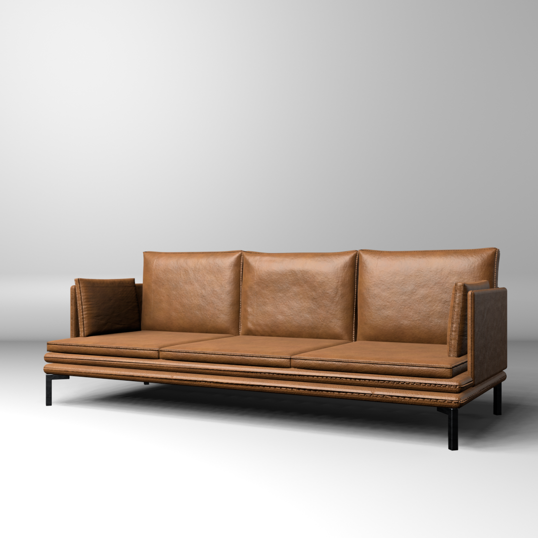 5Sides leather couch